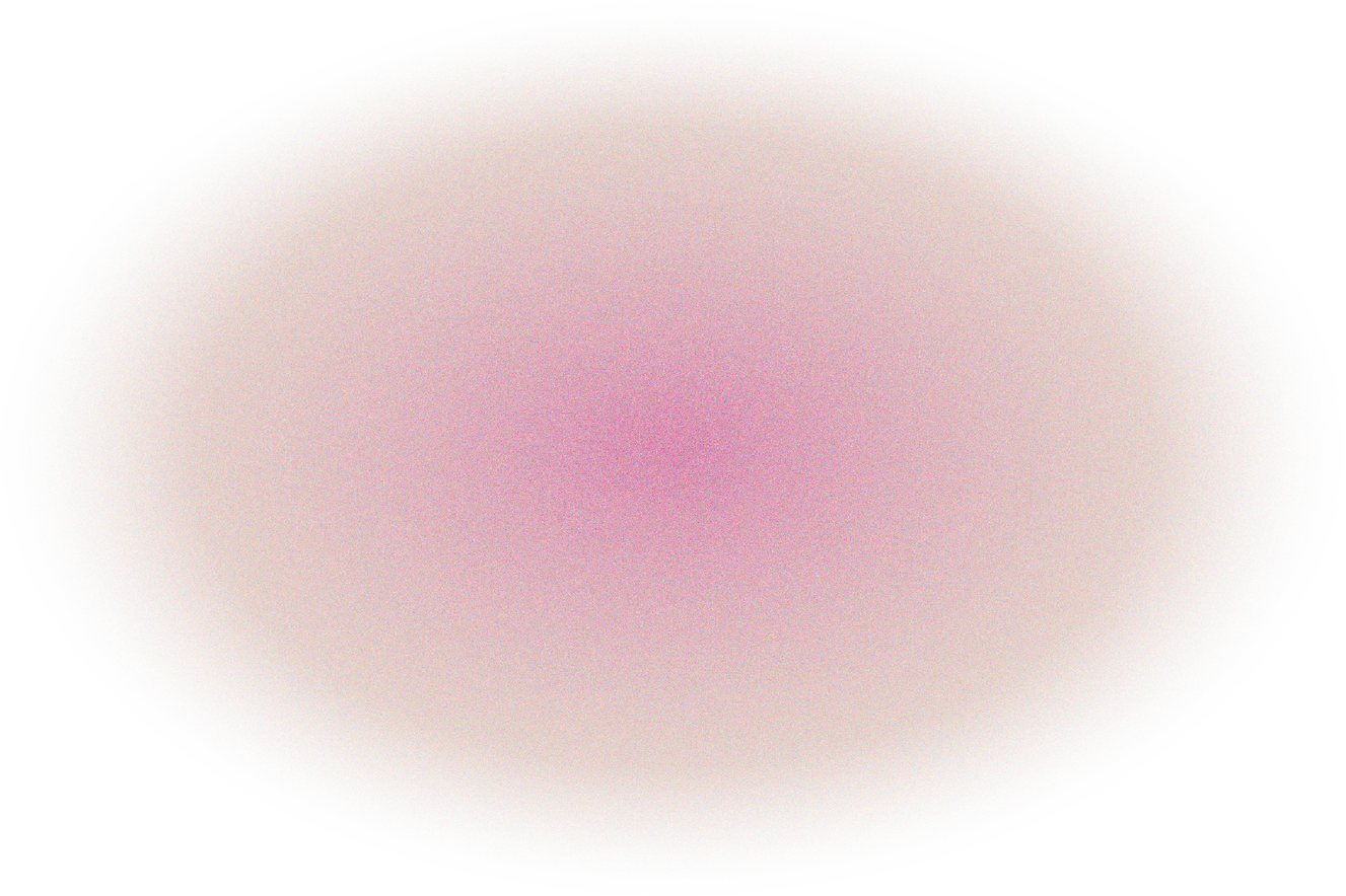 Dreamy Grainy Gradient Oval